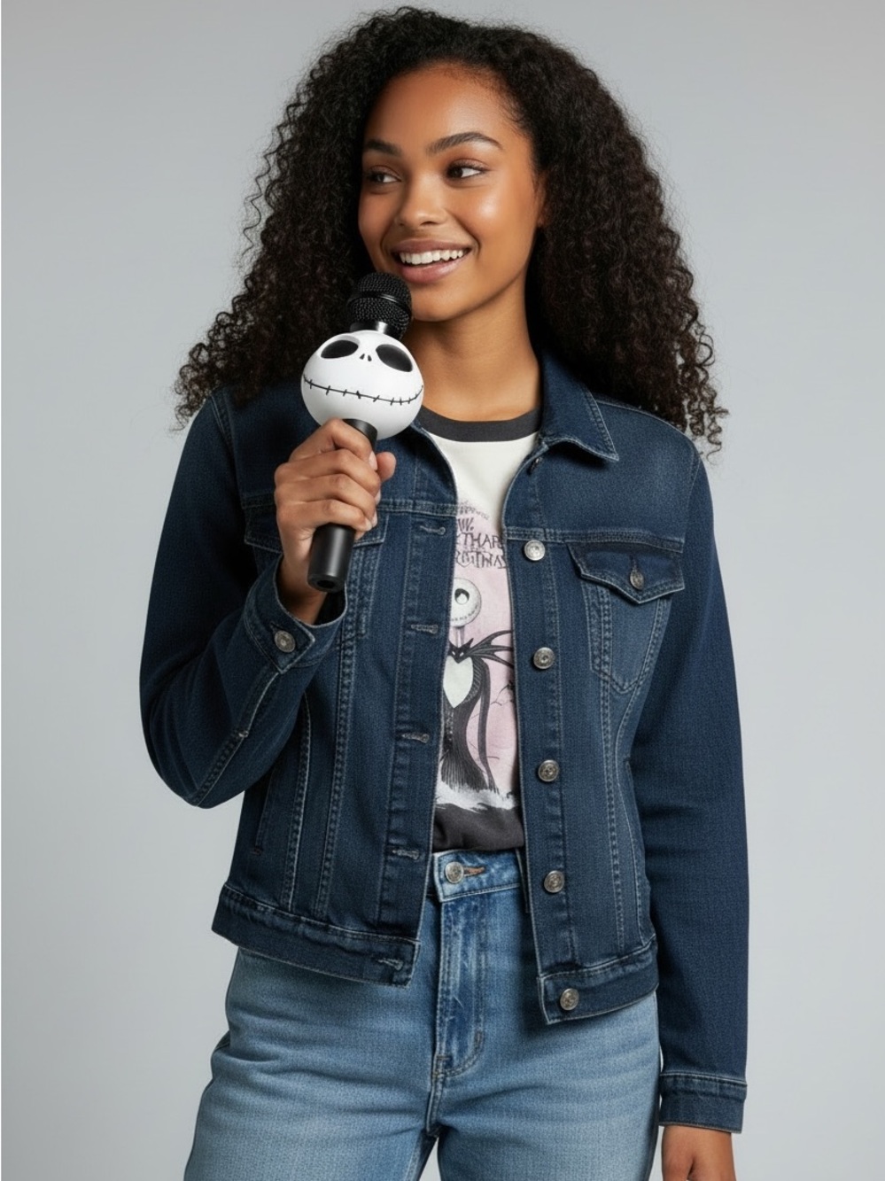 Karaoke Microphone 🎤 The Nightmare Before Christmas - Picture 2 of 5